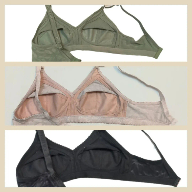 نمای داخل سوتین وداشتن آستر نخی