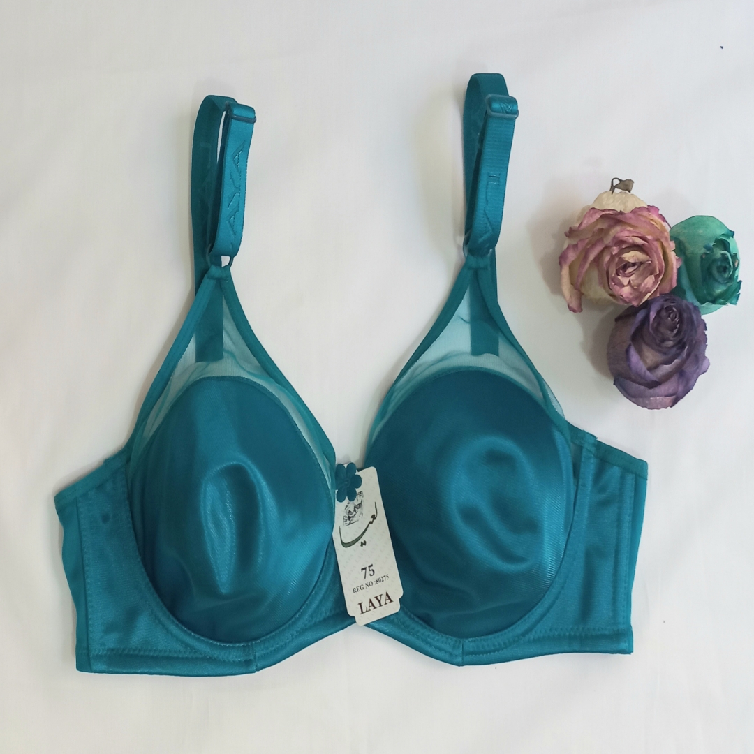 سوتین  تک فنردارپرلون بالا تورشیشه ای